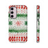 Watercolor Christmas Knitting - Impact Resistant Phone Case Samsung Galaxy S23 Plus Matte